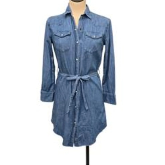 G.H. Bass & Co. Dresses & Skirts - G.H. Bass & Co. Blue Denim Shirt